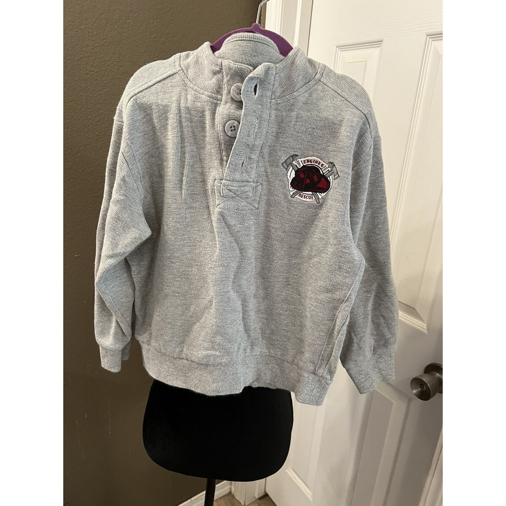 Gymboree Boys Size‎ 5 Fire Fighter Pullover Jacket